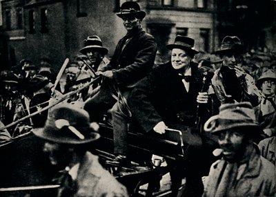 Churchill em Belfast Again, 1926, 1945. de Unbekannt