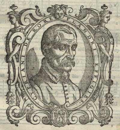 Cipriano de Rore 151516-1565 de Cipriano de orvalho Cours, 1584. de Unbekannt