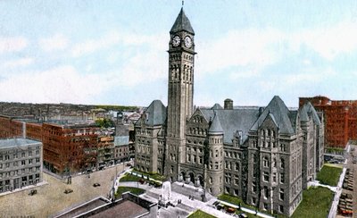 Prefeitura, Toronto, Canadá, c1900s de Unbekannt