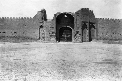 Portão da cidade, Samarra, Mesopotâmia, 1918 de Unbekannt