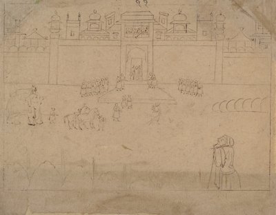 Cityscape, século XIX. de Unbekannt