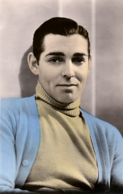 Clark Gable 1901-1960, ator americano, século XX de Unbekannt