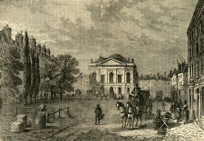 Clerkenwell Green em 1789, c1872. de Unbekannt