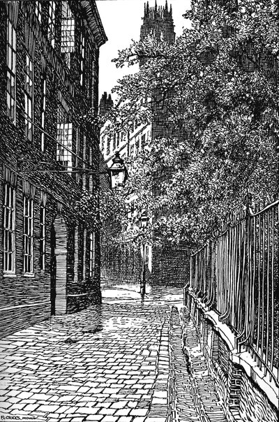 Cliffords Inn, olhando para o norte, 1903 de Unbekannt