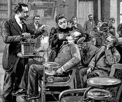 Clínica na Faculdade de Odontologia, Paris, 1892 de Unbekannt