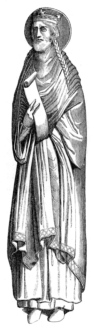 Clotaire I 497-560, rei dos francos, 1849 de Unbekannt