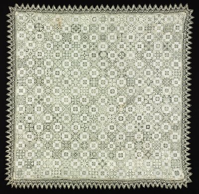 Pano com padrões florais e vegetais, 1560-1600. de Unbekannt