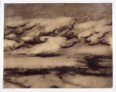 Estudo das nuvens, c 1840 de Unbekannt