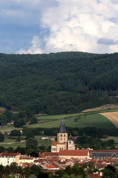 Cluny, Saone-et-Loire, França, le 16/8/2015 - Abadia de Cluny, dedicada a São Pedro, é um antigo mosteiro beneditino em Cluny. de Unbekannt