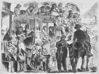 Ônibus para resorts e hotéis, c1859, 1938 de Unbekannt
