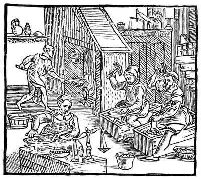 Moedas no trabalho, 1577, 1893 de Unbekannt