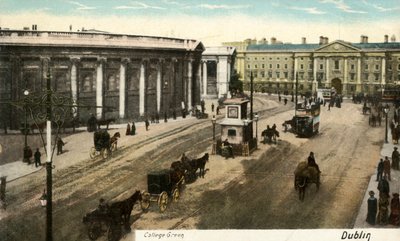 College Green - Dublin, final do século XIX e início do século XX. de Unbekannt