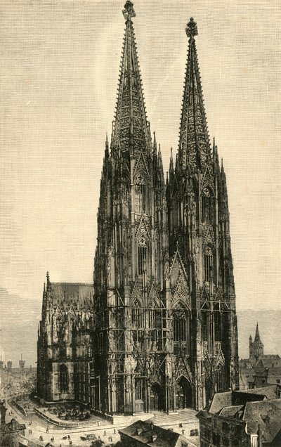 Catedral de Colônia, 1890. de Unbekannt