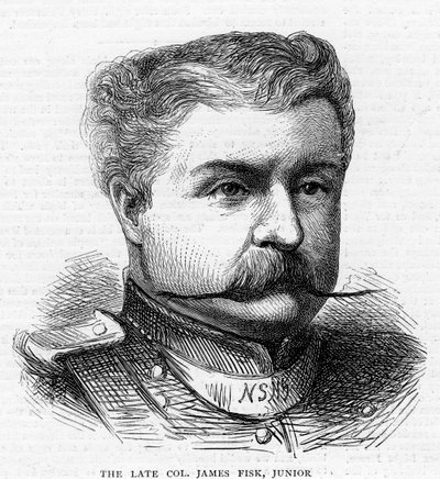 Coronel James Fisk, Junior, século c19 de Unbekannt