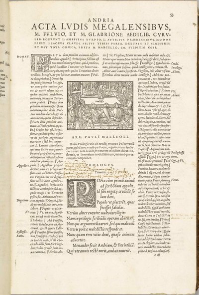 Comédias de Terence por Jean de Roigny, 1552. de Unbekannt