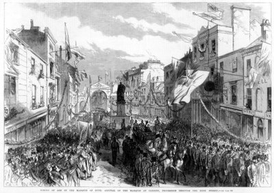 Maioridade do Marquês de Bute, Cardiff, País de Gales, 1868 de Unbekannt