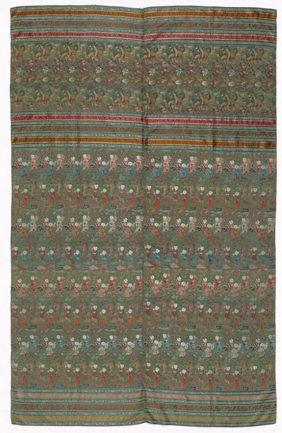 Têxtil composto do Weave, 1800s. de Unbekannt