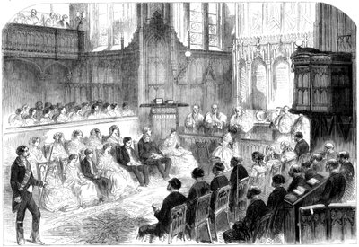 Confirmação da princesa real, Castelo de Windsor, 1856 de Unbekannt