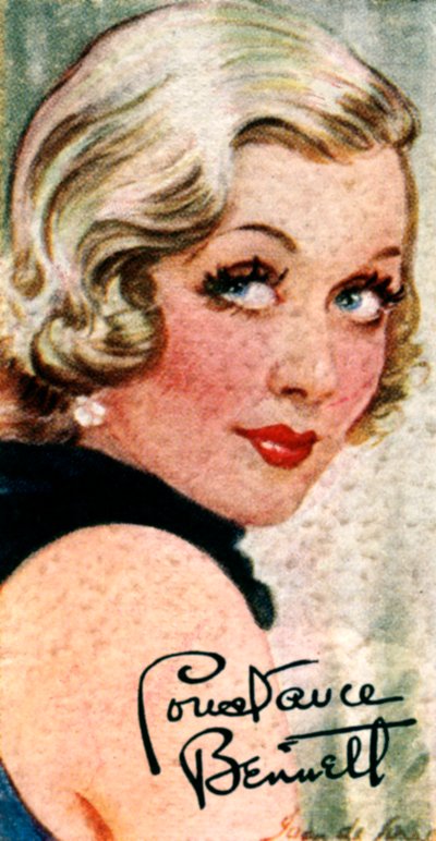 Constance Campbell Bennett, 1904-1965, atriz dos EUA, século XX de Unbekannt