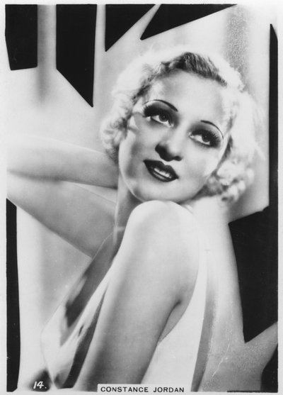 Constance Jordan, atriz, c1938 de Unbekannt