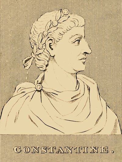 Constantino, 272 - 337 dC, 1830. de Unbekannt