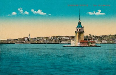 Constantinopla - torre de Leandre, c1900 de Unbekannt