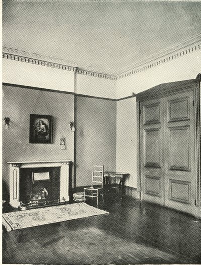 Interiores contrastados: Regency - Mecklenburgh Square, Bloomsbury, 1938 de Unbekannt