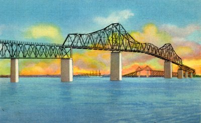 Cooper River Bridge, Charleston, SC, 1942. de Unbekannt