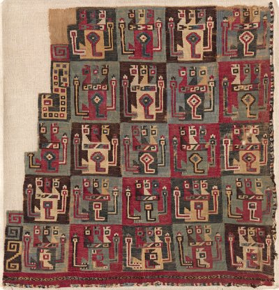 Fragmento de canto, provavelmente de uma túnica, c. 700-1100. de Unbekannt