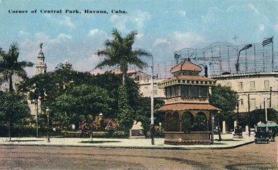 Canto do Central Park, Havana, Cuba, c1910. de Unbekannt