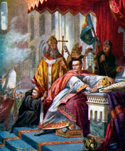 Coroação de Guilherme, o Conquistador, 1925 de Unbekannt