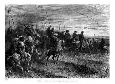 Cossacos, 1886 de Unbekannt