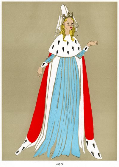 Traje de 1486, do início ao meio do século XX de Unbekannt
