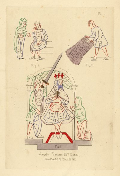 Fantasias dos anglo-saxões de Unbekannt