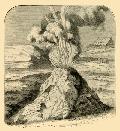 Cotopaxi em erupção em 1743, 1881. de Unbekannt