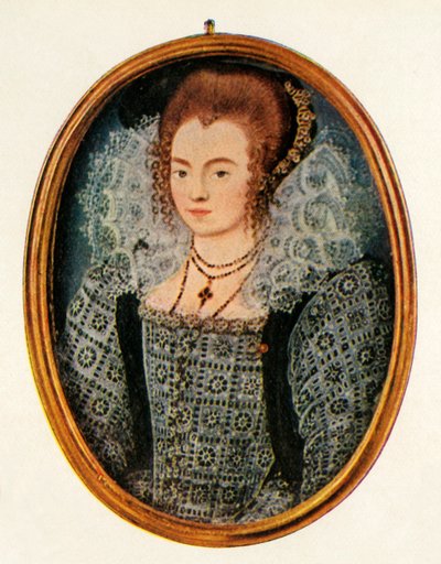 Condessa de Dorset e Pembroke, c1595, 1947. de Unbekannt