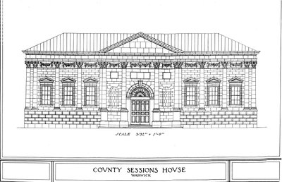 Casa das sessões do condado, Warwick, Warwickshire, 1924 de Unbekannt