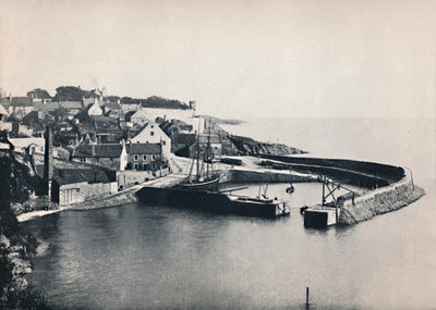 Crail - a vila e o porto, 1895 de Unbekannt