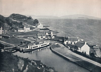 Crinan - O terminal ocidental do canal e o som de Jura, 1895 de Unbekannt
