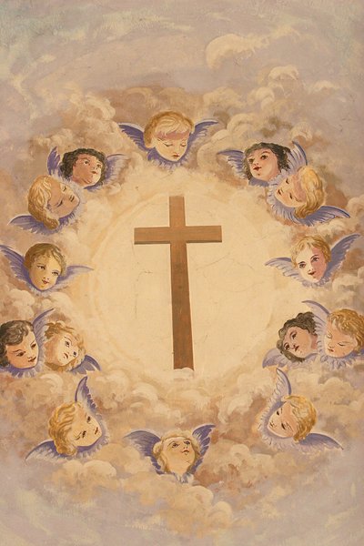 Cruz e anjos Montmin França de Unbekannt