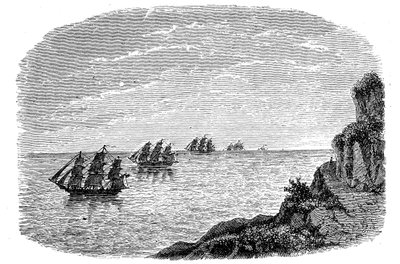 Curvatura da Terra, c1880 de Unbekannt