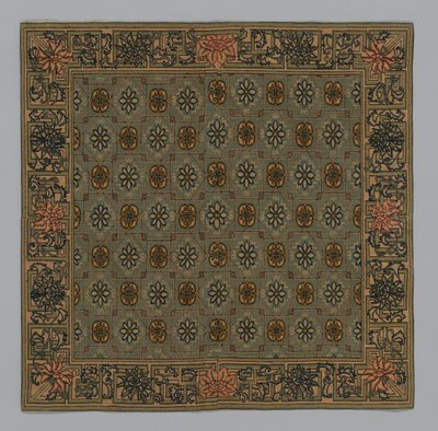 Capa de almofada, China, dinastia Qing 1644-1911, c. 1900. de Unbekannt