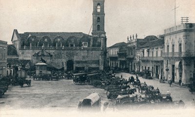 Custom House and Square, Havana, Cuba, c1900 de Unbekannt
