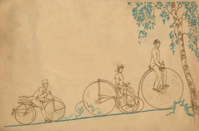 Capa traseira de bicicleta 1839-1939, 1939 de Unbekannt