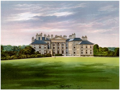 Palácio de Dalkeith, Edimburgo, Escócia, casa do Duque de Buccleuch, c1880 de Unbekannt
