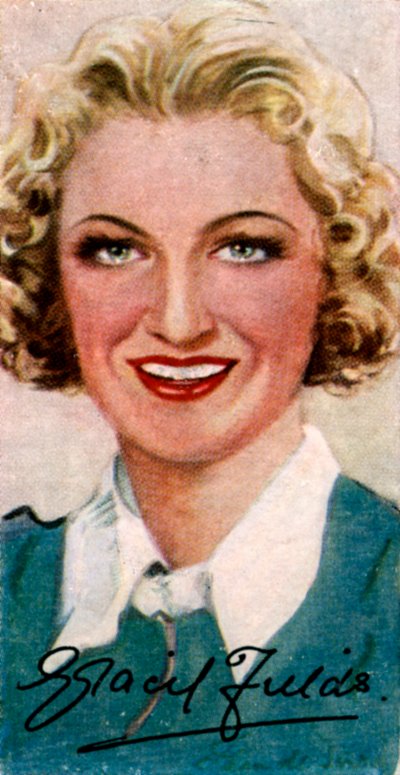 Dame Gracie Fields, 1898-1979, cantor e comediante inglês, século 20 de Unbekannt