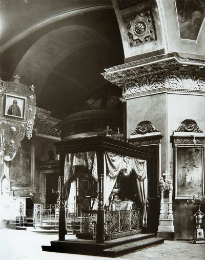 Mosteiro Danilov, Moscou, Rússia, antes de seu fechamento, final da década de 1920 de Unbekannt