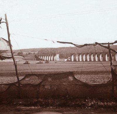 Viaduto Dannemarie, norte da França, c1914-c1918 de Unbekannt