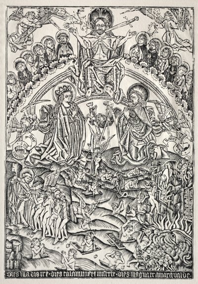 O Último Julgamento, c. 1490 de Unbekannt