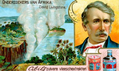 David Livingstone, missionário escocês, c1900 de Unbekannt